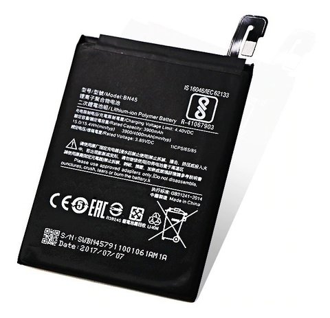 Bateria Xiaomi Redmi Note 5 Bn45 3900mah Repuesto Nueva