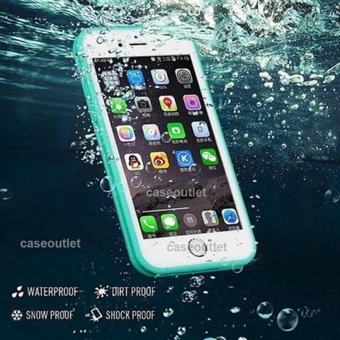 Funda Agua Waterproof iPhone 5 5s 7 8 Plus Goma