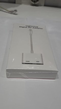 Cable Adaptador Lightning Hdmi Tv Av iPhone iPad Xs X 7 Plus - comprar online