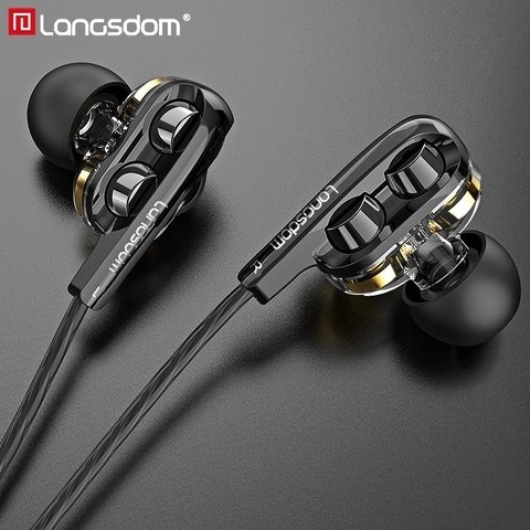 Auriculares Langsdom P/ Xiaomi Sonido Supremo Impermeable