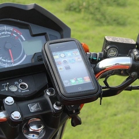 Soporte Holder Moto Bici 360º Waterprof Agua Celular