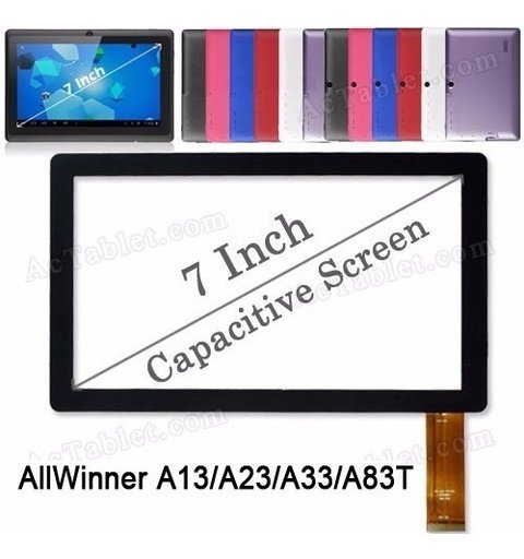 Touch Screen Tablet 7 Allwinner A10 A13 Q8 Witcool X5