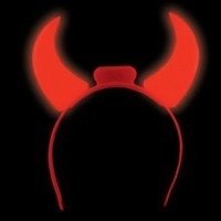 Vincha Diablito Luminosa Led