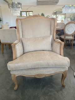 Imagen de SILLON GODOY LAQUEADO NEGRO CON TACHAS