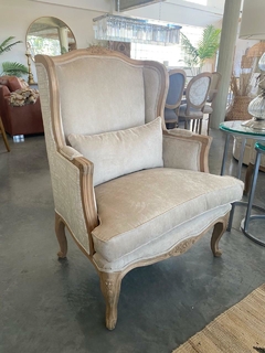 SILLON GODOY LAQUEADO NEGRO CON TACHAS - tienda online