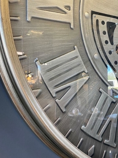 RELOJ VINTAJE PELTRE DOBLE ENGRANAJE - Le Chateau Diseño