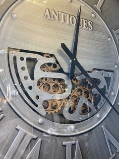 RELOJ VINTAJE PELTRE DOBLE ENGRANAJE en internet
