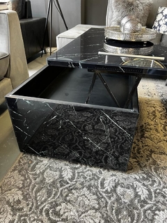 MESA RATONA ELEVABLE VIDRIO SIMIL MARQUINA - comprar online