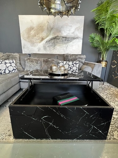 MESA RATONA ELEVABLE VIDRIO SIMIL MARQUINA