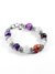 Pulsera bolitas distintos colores acero