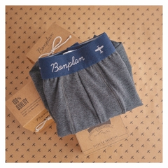 BOXER LISO GRIS OSCURO