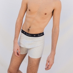 BOXER LISO Gris Melange