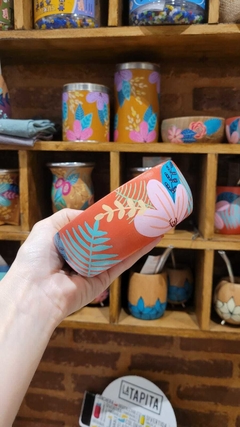 CUENCOS DE MADERA PINTADOS en internet