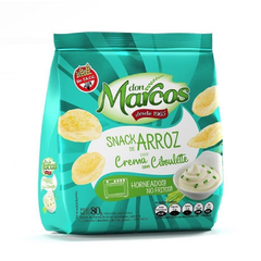Snacks de Arroz Sabor Crema con Ciboulette Don Marcos