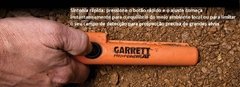 Detector de metal PRO-POINTER AT Garrett detectando uma pepita de ouro
