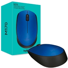 Mouse Wireless Logitech M170 Optico - Azul na internet