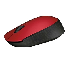Mouse Wireless Logitech M170 Optico - Vermelho na internet