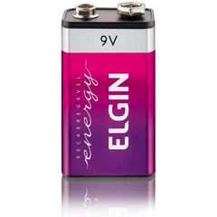 Bateria Recarregável 9V 250 Mah Elgin