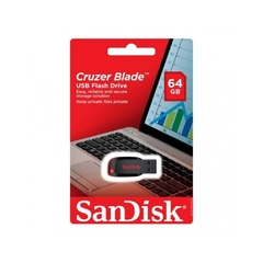 Pen Drive 64GB Sandisk Usb Cruzer Blade SDCZ50-064G-B35 - comprar online