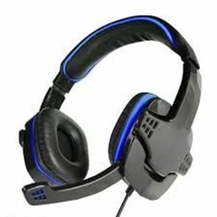 Headset Gamer Stereo c/Microfone Preto/Led Azul AR-S501 K-MEX@