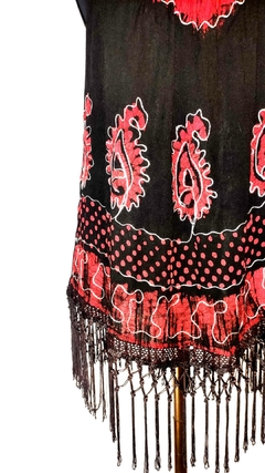 blusa indiana boho com franjas - comprar online