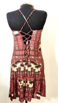 vestido indiano curto - comprar online