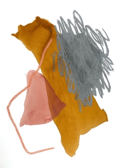 100 x 70 cm, Mixta sobre papel
