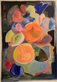 100 x 70 cm, Mixta sobre papel - comprar online