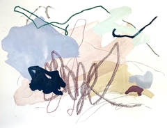 110 x 140 cm, Mixta sobre papel
