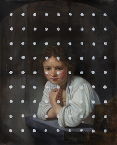 185 x 150 cm, Óleo sobre papel