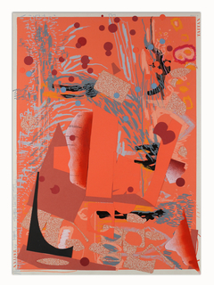 73 x 53 cm, Técnica mixta sobre papel