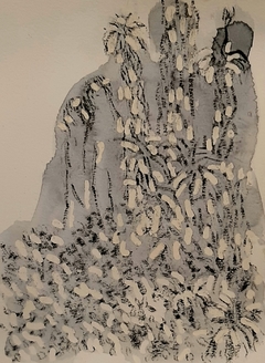 28 x 21 cm, Tinta y acuarela