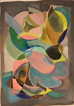 56 x 36 cm, Mixta sobre papel