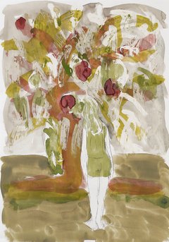 Gouache sobre papel, 70 x 50 cm, 2019