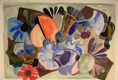 70 x 100 cm, Mixta sobre papel
