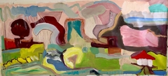70 x 160 cm, Mixta sobre tela
