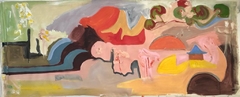 70 x 160 cm, Mixta sobre tela