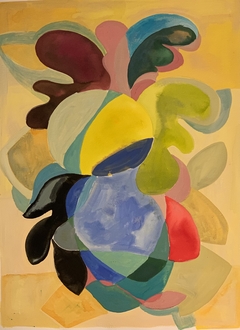 76 x 56 cm, Mixta sobre papel