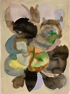 76 x 56 cm, Mixta sobre papel