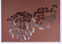 50 x 70 cm, Esmalte sobre papel serigrafiado