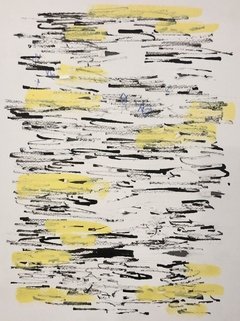 35 x 27 cm, Acrílico sobre papel rasgado