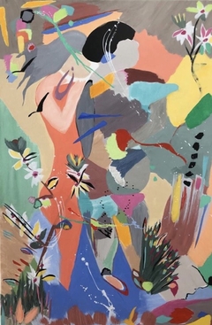 90 x 60 cm, Acrílico sobre tela