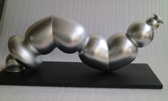 30 x 70 x 27 cm, Vidrio soldado y pintado - comprar online