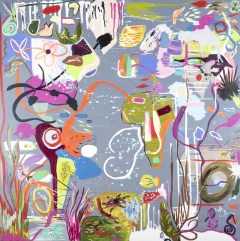 150 x 150 cm, Acrílico sobre tela