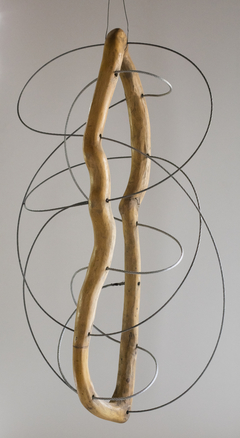 35 x 60 cm x 90 cm altura - Hiedra y alambre de acero
