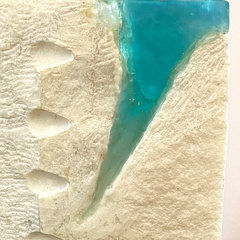 22 x 15 x 35 cm, Mármol de carrara y resina - OTTO Galería