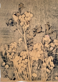 75 x 55 cm, Mixta sobre papel