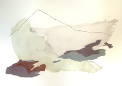 56 x 76 cm, Técnica mixta sobre papel - comprar online