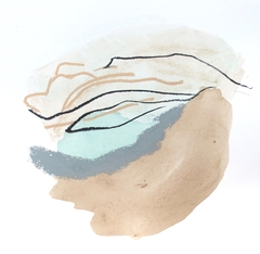 30 x 30 cm, Técnica mixta sobre papel