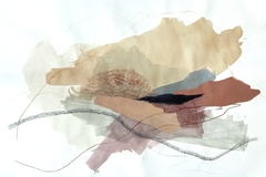 100 x 140 cm, Mixta sobre papel